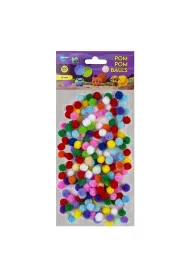 Centrum Pompony mix kolor�w 200 szt 10mm 81172