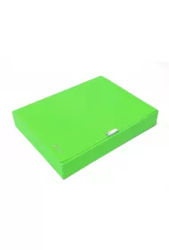Panta Plast Teczka A4 box neon zielona 55 mm
