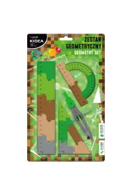 Derform Zestaw geometryczny 20cm 4 el. Puzzle