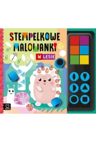Stempelkowe malowanki. W lesie