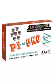 Kieszonkowce. Matematyka dla dzieci i m�odzie�y. Pi razy oko. 3 gry do nauki matematyki. mno�enie, u�amki, procenty
