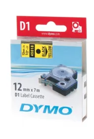Ta�ma do drukarki  D1 12mmX7m ��ta/czarny nadruk DYMO  S0720580