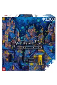 Puzzle 1000 el. Imagination: Roch Urbaniak Concert on the Chimney/Koncert na kominie Good Loot