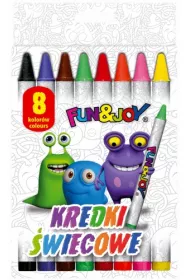 Titanum Kredki woskowe 8 szt.