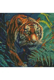 Diamentowa mozaika - W�adca d�ungl 40x40cm