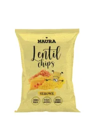 Chrupki z soczewicy Ser Cheddar