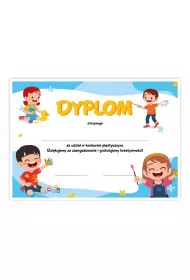 LearnHow Dyplom konkursowy plastyczny 10szt