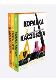 Pakiet: Koparka i kaczuszka, Koparka i kwiat, Koparka i motyl