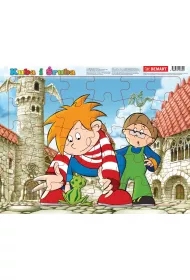 Puzzle ramkowe 30 el. Kuba i ruba Demart