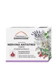 Produkty Bonifraterskie Nervina Antistres Forte Suplement diety 60 tab.