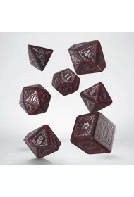 Bloodsucker Scarlet, zestaw koci RPG, czerwone Q-Workshop