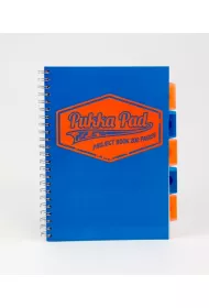 Pukka Pad Ko�ozeszyt A4 Project Book Neon Blue kratka 100 kartek