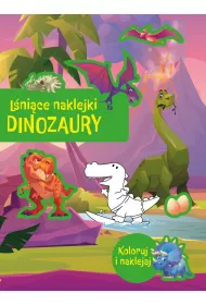 L�ni�ce naklejki. Dinozaury