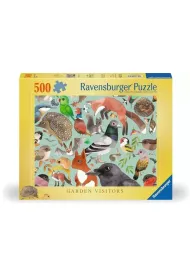 Puzzle 500 el. 2D Mieszka�cy ogrod�w Ravensburger