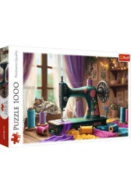 Puzzle 1000 el. Moja pracownia krawiecka Trefl