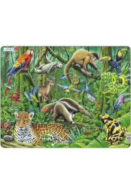 Puzzle 70 el. Po�udniowoameryka�skie lasy deszczowe Larsen