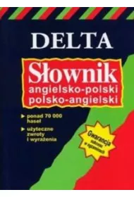 Sownik angielsko-polski, polsko-angielski DELTA