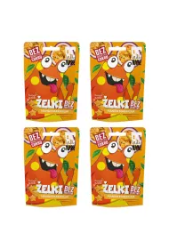 BeRaw Kids elki Mango Marakuja Zestaw 4 x 35 g