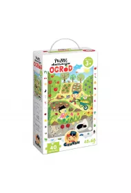 Puzzle obserwacyjne 40 el. Ogr�d Bright Junior Media