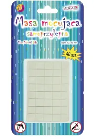 Aliga Masa mocuj�ca samoprzylepna 10x10x0,5mm 40 szt