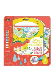 Magiczne wodne kolorowanie- dino