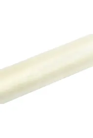 PartyDeco Organza g�adka kremowy 0,16x9m