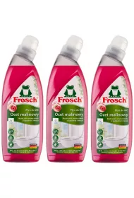 Frosch Pyn do czyszczenia wc malinowy Zestaw 3 x 750 ml