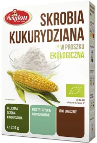 Amylon Skrobia kukurydziana bezglutenowa 200 g Bio