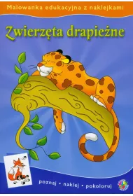 Malowanki edukacyjne - Zwierz�ta drapie�ne