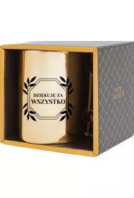 Be-Happy Gifts Kubek na prezent - Dzikuj za wszystko