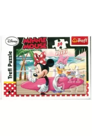 Puzzle mini 54 el. Minnie i Daisy 19475 Trefl