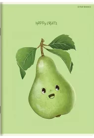 Zeszyt Top 2000 Fruits A5 dwie linie, 70g 16 kartek