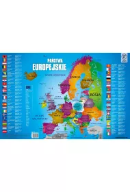 Young Intellect Podkadka na biurko MAPA EUROPY, 550x365 mm