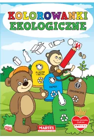 Kolorowanki ekologiczne. Segregacja mieci i odpadw