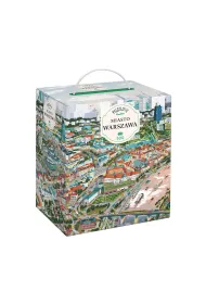 Puzzle Puzzlove CzuCzu 500 el. Miasto Warszawa Bright Junior Media