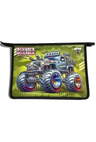 Fresh Teczka-torba A4+ zapinana na zamek Monster Truck