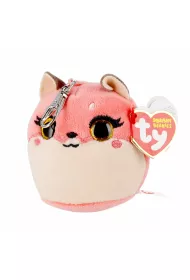 Ty Squishy Beanies Roxie - lis 8,5cm brelok