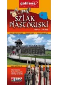 Szlak Piastowski. Mapa 1:100 000
