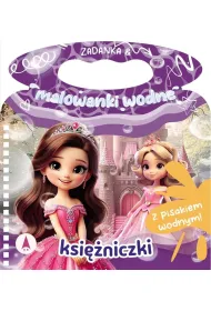 Malowanka 200X140  Zadanka & malowanki wodne. Ksi�niczki  PISAK SKRZAT 980652