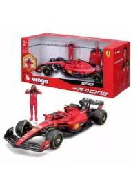 Bburago Model 1:24 Ferrari SF-23 figurka Carlos Sainz 18-26809_55
