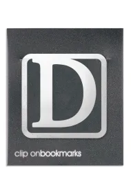 If Metalowa zak�adka - Litera D Clip-on