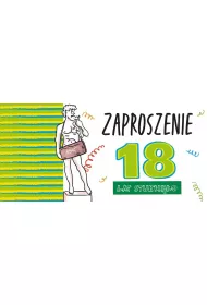 Henry Zaproszenie Urodziny 18 Ch�opak 5 szt.