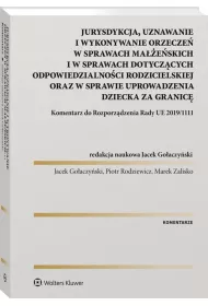 Jurysdykcja uznawanie i wykonywanie orzecze w sprawach maeskich