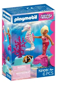 Playmobil Fantasy & Magic Syrenka z�konikiem morskim 72109