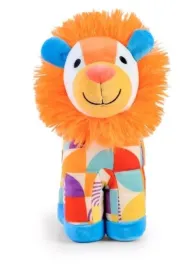 PLUSZAK LEW 24CM KOLOROWY STOJACY Daffi