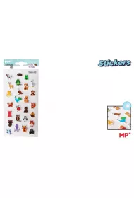 Mp Main Paper Naklejki 3D weso�e zwierzaki