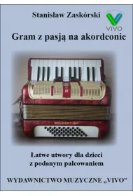 Gram z pasj� na akordeonie.