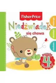 Fisher Price. Puzzle 4 el. Niedwiadek si chowa