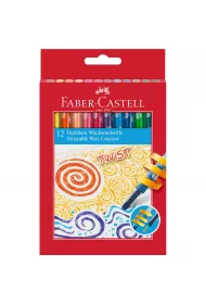 Faber-Castell Kredki woskowe wykr�cane 12 szt.