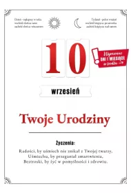Armin Style KARNET URODZINY B6 Z KOP AS GM-1004 FOL